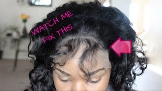Tutorial|Loose Wave|How To Bleach Knots & Tint Lace On 360 Lace Frontal|Honey Queen Aliexpress