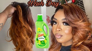 How To Wash/Revive A Synthetic Wig | Step By Step | Beginner Friendly