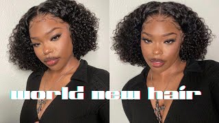 Jerry Curly Lace Front Wig Install ~ Worldnewhair