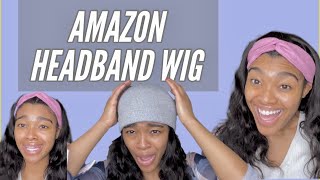 Amazon Headband Wig | Catti Hair Amazon Human Hair Wig| My First Headband Wig...I-