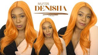 Bobbi Boss Synthetic Hair Hd Lace Front Wig - Mlf725 Denisha --/Wigtypes.Com
