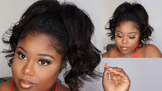 Natural Sleek Ponytail With Clip Ins | Amazing Beauty Hair