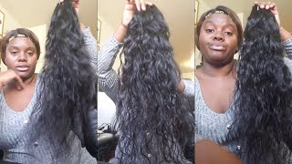 30" Natural Curly Raw Indian Hair Bundles!