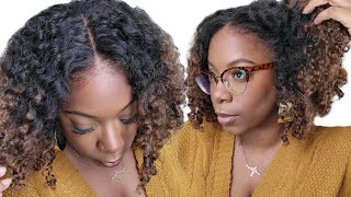  Stop Overthinking Your Wig Install! Easy Lush Curls R2W Ombre Bob Hd Lace Clean Hairline Rpghair
