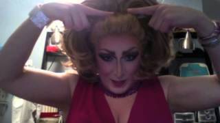 Tutorial - Drag Queen Bump Wig Stacking - Part Two (Wig Application)