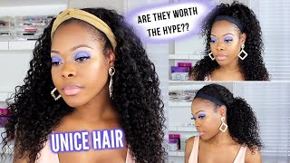 Honest Unice Headband Wig Review