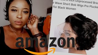 Omg Ps39 Wig??? #Amazon Prime Human Hair Lace Front Wig....I Am Shook | Install + Review  Vip #Beaut