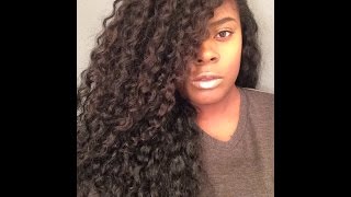 Part 1 | Diy | Queen Hair Products | Illusive Deep Side Part Wig