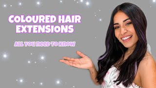 Coloured Hair Extensions - Clip-In Extensions - All You Need To Know!