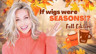 If Wigs Were Seasons?! | Fall Edition | 9 Wigs Showcase! | Which Styles Remind You Of Fall?!