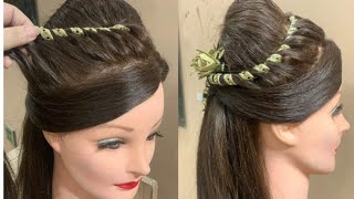 New Open Hair Style For Girls|Trending Hair Style 2022 |Party Hair Style|By Ghazal Beauty Bar