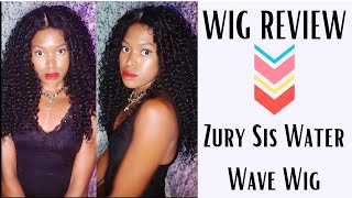 Zury Sis Beyond Synthetic Hair Lace Front Wig - Byd Lace H Water Wave