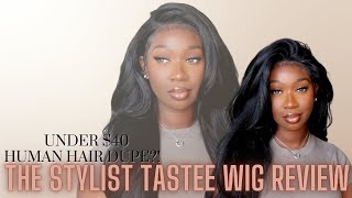 The Stylist | Human Hair Blend | 13X6 Hd Lace Front Wig Review | Tastee | Ft Sambeauty | Tan Dotson