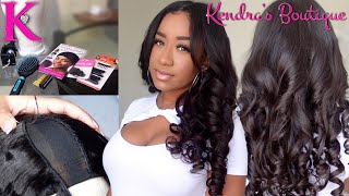 Kendra'S Boutique Hair Review 2022 | Versatile U-Part Wig Tutorial + Install