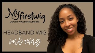 Myfirstwig Headband Wig "Angel" Unboxing & First Impression | Taty'S Topics