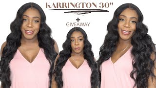 Outre Synthetic Hair Hd Lace Front Wig - Karrington 30 +Giveaway --/Wigtypes.Com