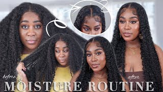 *Updated*  In Depth Curly Hair Moisture Routine 2022 | *Must Have *Reshine Hair | Zel Lewis