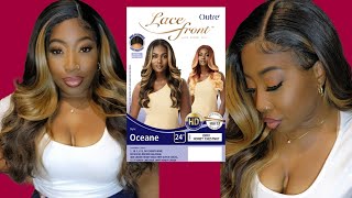 $40 Face Framing Loose Waves Ft.Outre Oceane 24" Lace Front
