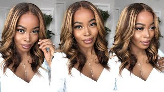 Summer Is Cancelled But This Wig Is Perfect!! $90 Long Bob Lace Front Wig Ft. Julia Hair