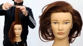 How To Do The Classic 180 Degree Layered Haircut