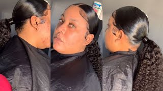 The Best Frontal Ponytail Install | Detailed Tutorial