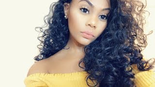 Affordable Curly Hair | Sensationnel Lace Front Wig Amelie