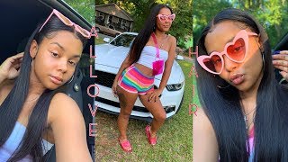 The Best Glueless Wig Install+ Affordable Straight Lace Front Wig ||  Allove Hair On Aliexpress