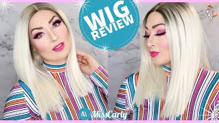 Lace Front Wig Review! Maycaur Platnium Blunt Cut Bob Wig Amazon | $29!!!