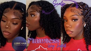 Afro Curly Undetectable Invisible Lace Glueless Frontal Lace Wig #Luvmehair | Maniicubb |