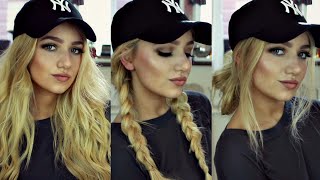 Instagram 'Baddie' Hair Tutorial // 3 Baseball Cap Hairstyles