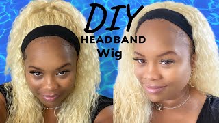 Easy Way To Make A Versatile Headband Wig In Less Than 20 Minutes