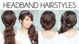  Easy Everyday Headband Hairstyles For Short And Long Hair Tutorial