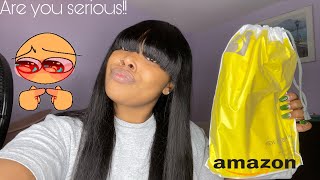 Affordable Amazon Bang Wig 28'