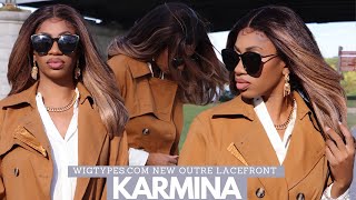 Effortless Hair In 15 Mins Ft. Outre Karmina From Wigtypes.Com