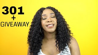 Freetress Equal Synthetic Freedom Lace Part Wig - 301 +Giveaway --/Wigtypes.Com