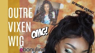 Outre Swiss X Vixen Lace Front Wig In Romance Curl Review + Giveaway