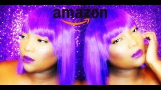 It'S A Wig: Purple Bob Wig Amazon