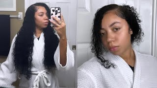 Easy U-Part Wig Install | Very Versatile | Middle Part + Side Part + Claw Clip | Ft. Asteria Hair