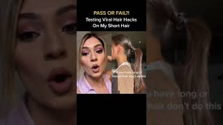 Trying Viral Trending Hairstyles On Short Thin Hair| Pass Or Fail?