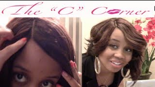 How To Make An Invisible Part Wig With Asymmetrical Bob 1St Part On The Cgtv Hair Review
