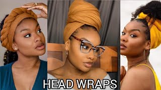 Easy Head Scarf / Wrap Turban Styles Compilation Video 2022 | How To Tie Turban #Turban #Hairstyle