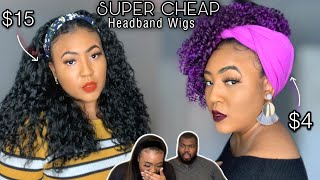 Top 10 Curly Amazon Headband Wigs For 2021! Cheap Headband Wigs 4 Ready To Wear + On The Go Styles