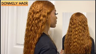 I'M Summer Ready! The Perfect Auburn Ginger Wig | Beginner Friendly Install|Ft. Donmily