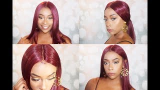 Sleek Red Wig Under $25 | Bobbi Boss M740 Kim | Samsbeauty