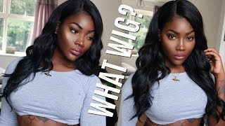 How To Slay A Synthetic Wig In 5 Mins!  | Sleek Chrissy Lace Front Wig