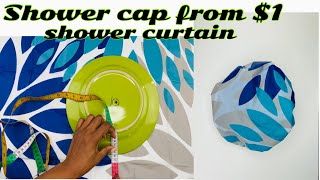 Diy Shower Cap (Cotton Polyester Lining) For Bigger Hair