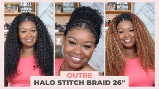 Halo Stitch Braid 26" By Outre//A Curly Dream Or A Knotted Nightmare//Weezywigreviews