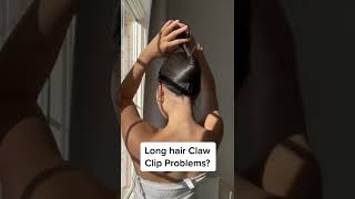 How To Wear Your Claw Clip With Long/Thick Hair! A Easy Hair Tutorial/ Hair Hack For Your Hair Clip!