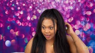 New Kinky Straight Frontal Wig | The Best Natural Texture | Luvmehair Review