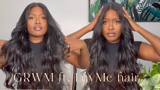 Chit-Chat | Glueless 30" Body Wave Invisible Lace  Install Luvme Hair